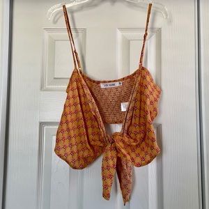 NWOT Sexy, Front-tie, Adjustable Crop Top
